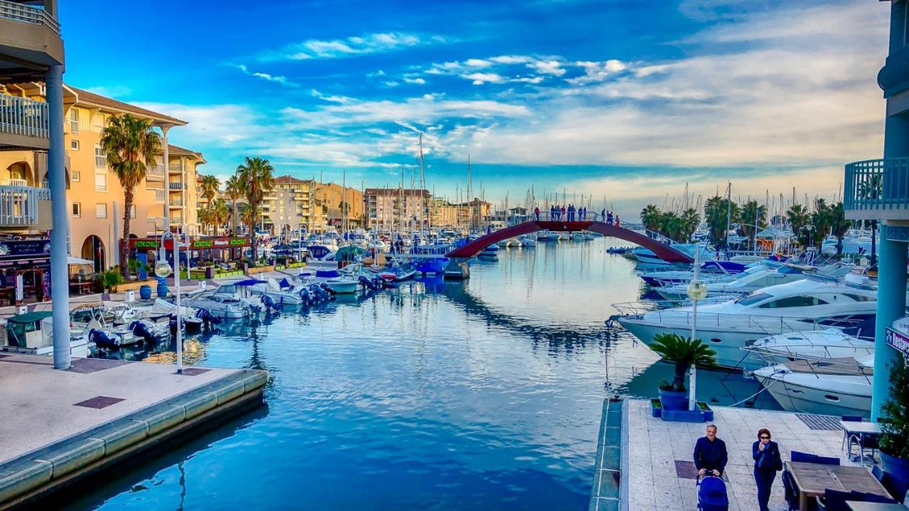 Port-frejus, Le Consul, 2 Pieces Climatise, Terrasse & Parking